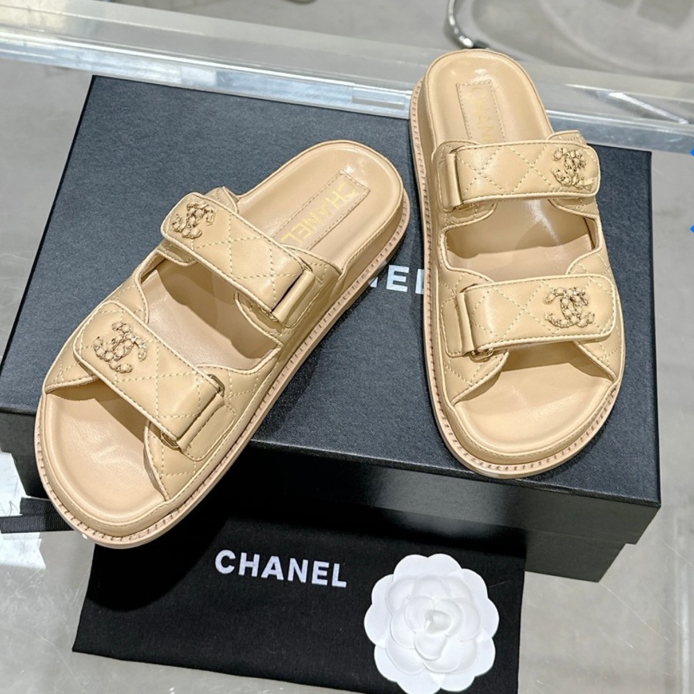 CC Quilted Sandals